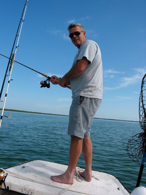 Brian fishing